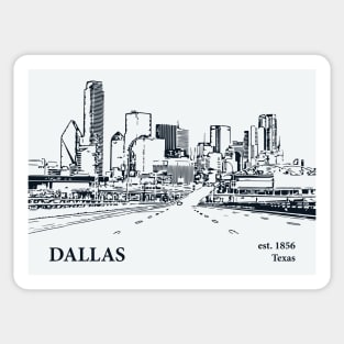 Dallas - Texas Sticker